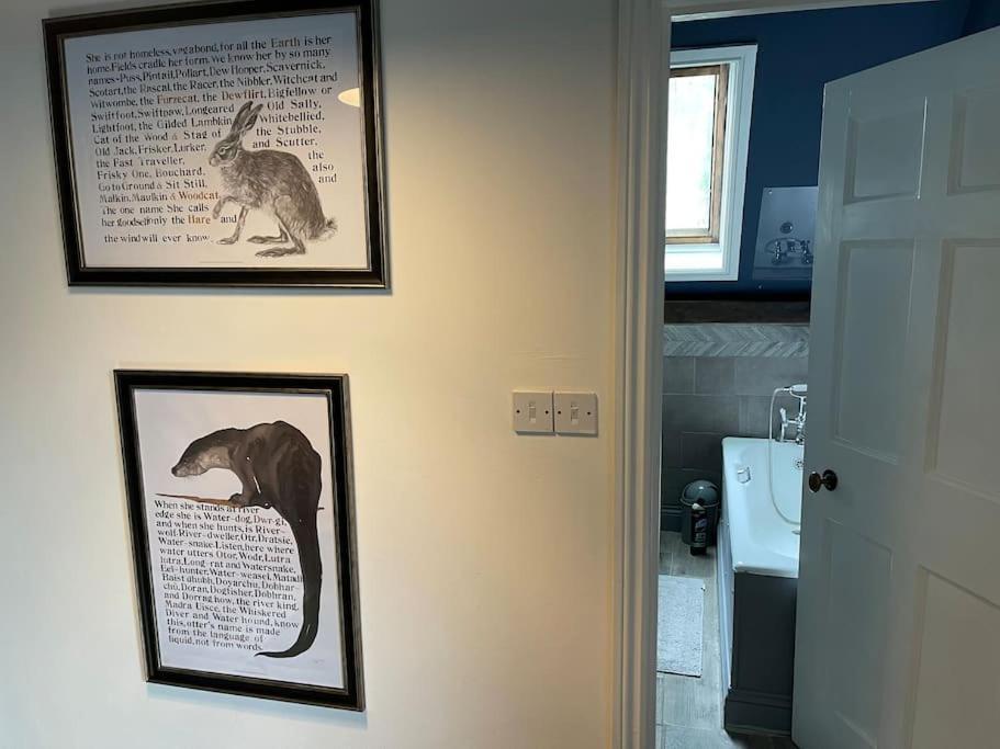 Stylish 2-Bed Cottage With Secure Parking Winforton Exterior foto